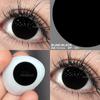 FUNSACHY 2pcs Anime Cosplay Contact Lenses Colored Lens for Crazy Halloween Solid Color Blue Contacts Pink Beauty Pupil Yearly