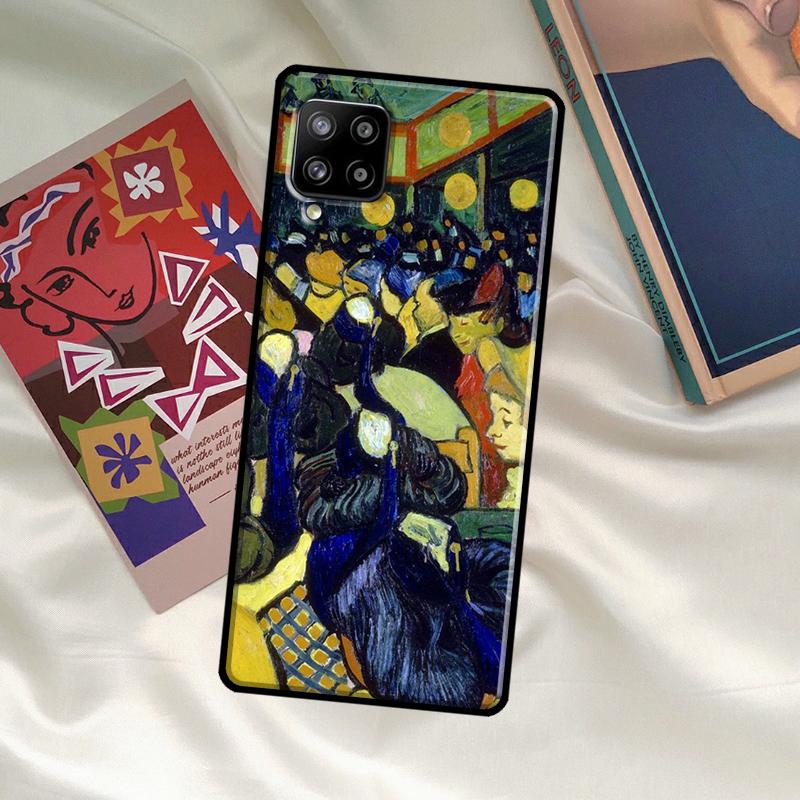Чехол Винсент Ван Гог для Samsung Galaxy A33 A13 A36 A56 A23 A52 A32 A12 A54 A34 A14 A16 A26 A53 A15 A35 A55