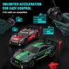 2024 New Half-scale Four-wheel Drive GTR Remote Control Car 4×4 Drive 30km/h High Speed Drift 2.4G CVT RC Car Toy Boy Toy Gift