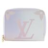 Spring In the City Coin Purse M81388 Monogram Sunrise Pastel Zippy Coin Perth Purple Monogram Canvas Women Used