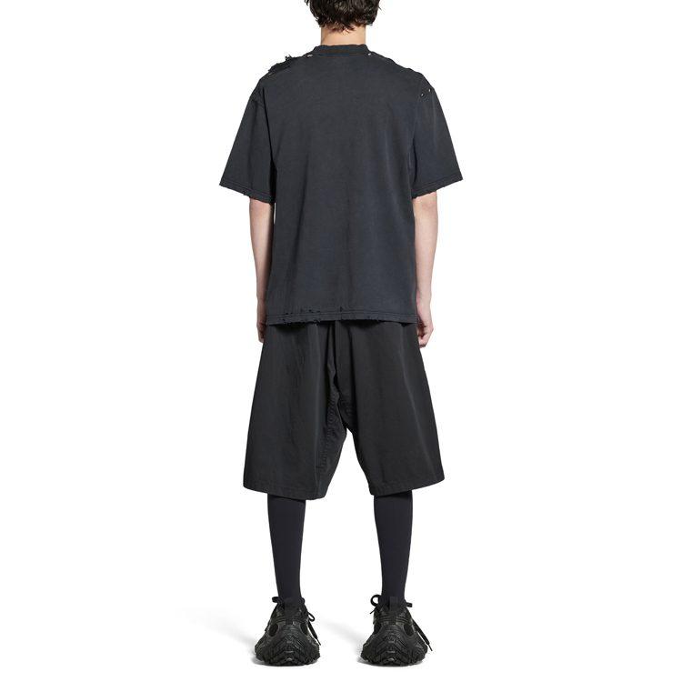 Balenciaga Футболка Paris Liberty Средний крой 764235TQVR91083