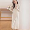 Women's Cashmere Dress 30% Cashmere 70% Wool Autumn and Winter Cashmere Skirt Soft and Warm