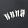 Adjustable 4pcs/Set Glove Finger Hand Guard Stainless Steel Slice Cooking Gadgets Finger Protector