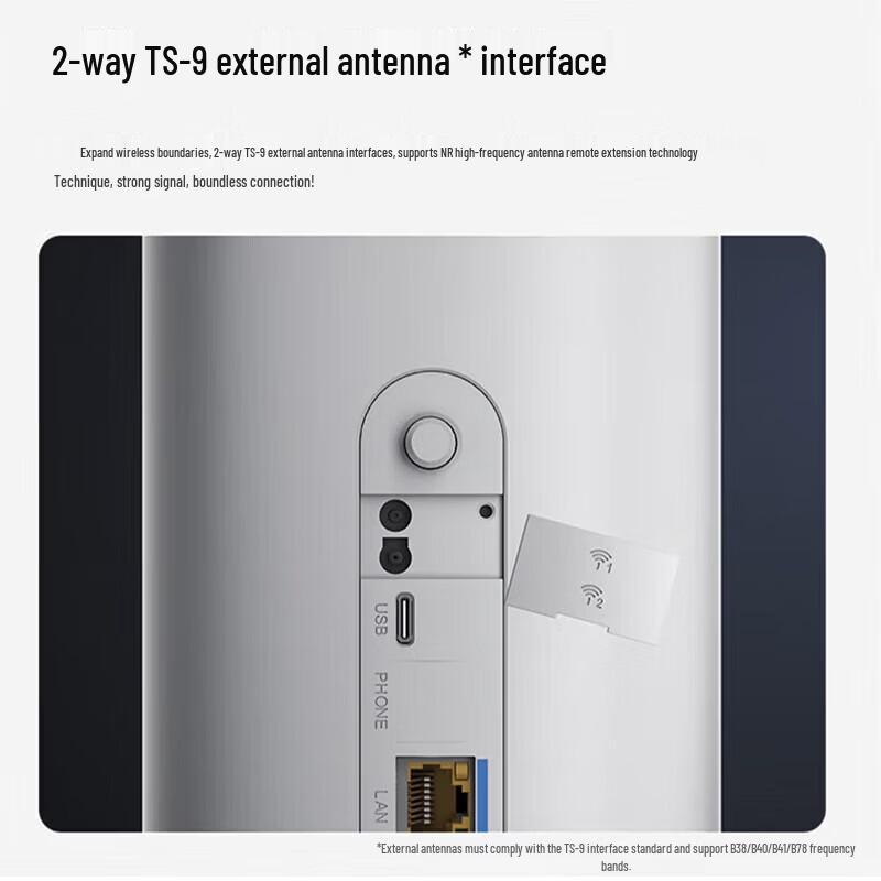 ZTE G5 Pro 5G WiFi 7 Mobile Router CPE MC8512