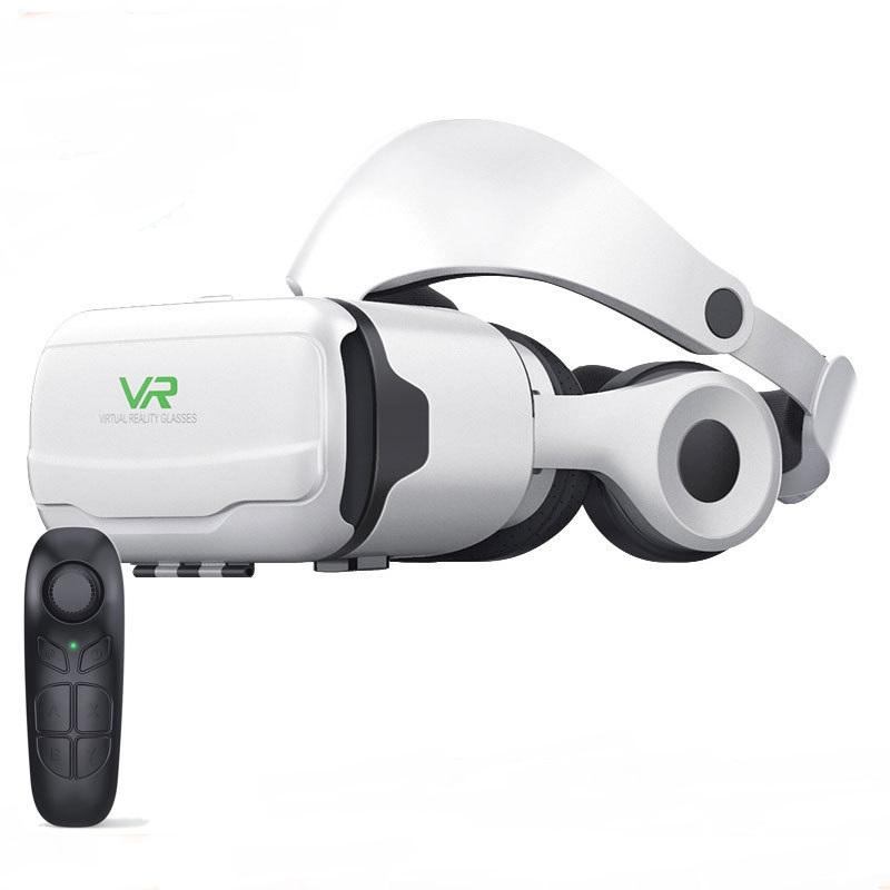 Powerful Anti Blue Light Vr Virtual Reality 3d Glasses Stereo Detachable Headset Pu Breathable Helmet For Ios Android Smartphone