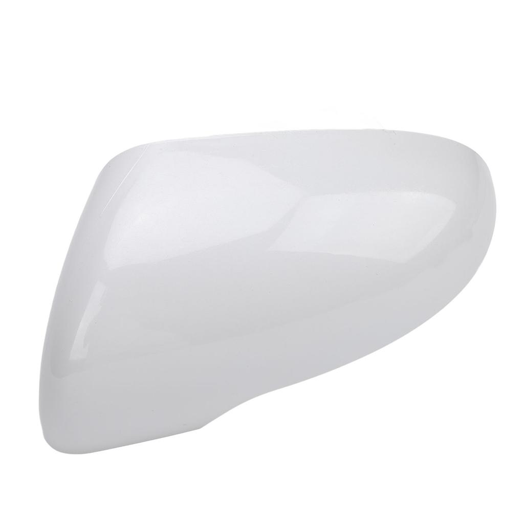 Rear View Mirror Cap Cover White Impact Resistant Scratch Proof Exterior Side Door Mirror Cap for