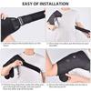 Adjustable Electric Heat Therapy Shoulder Brace Dislocated Shoulder Rehabilitation Injury Pain Wrap Back Support Belt