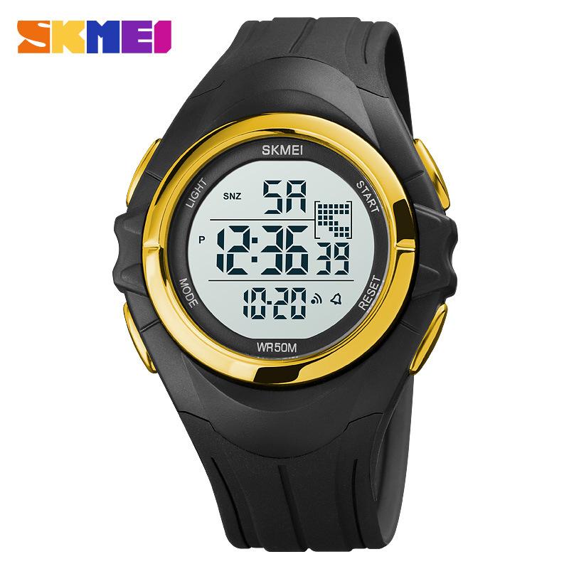 Stylish New Dual-time Sports Student Electronic Watch Outdoor Countdown Waterproof Casual Men's Watch