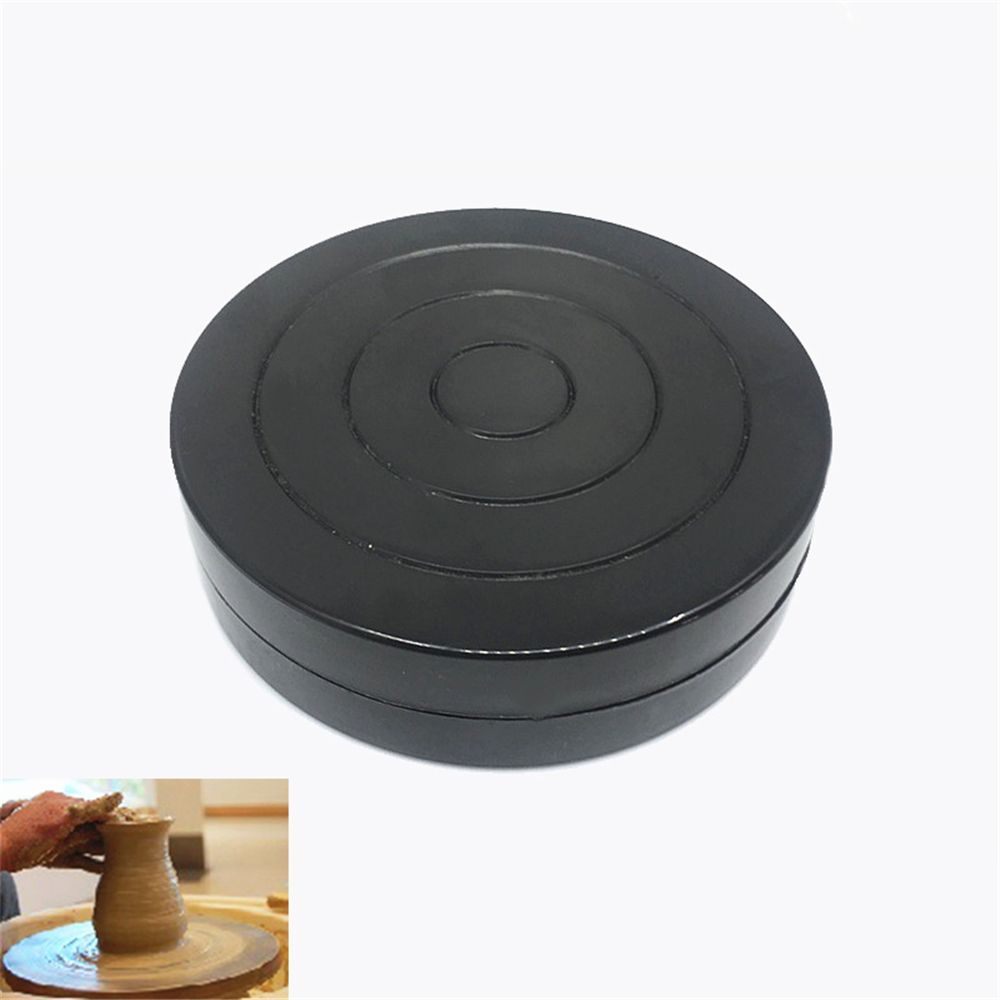 Черный прочный поворотный стол, поворотный инструмент для скульптуры, вращающаяся пластина, глиняный круг, керамика, гончарное дело