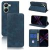 For Xiaomi Redmi Turbo 4 5G/Poco X7 Pro 5G Case Strong Magnetic Leather Wallet Phone Cover with Striped Texture