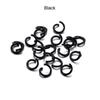 100Pcs/Lot Colorful Metal Open Jump Rings Split 1.2x8mm Jump Ring Connector for DIY Jewelry Making Findings Accessories Supplies