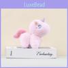 Cartoon Toy Plush Unicorn Plush Pendant Pony Bag Pendant Keychain Gift Holiday