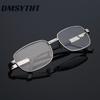Classic Reading Glasses Women Men Metal Large Frame Crystal Eyeglasses Square Presbyopia High Definition Reader Eyewear