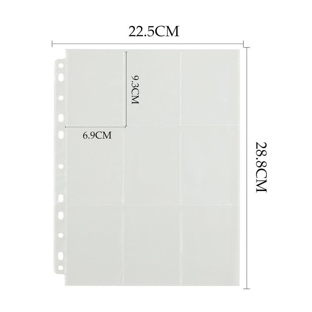 Кошельки Альбом Страницы Коллекция 90 Карманов Торговые Игровые Карманы Хранение ADM
