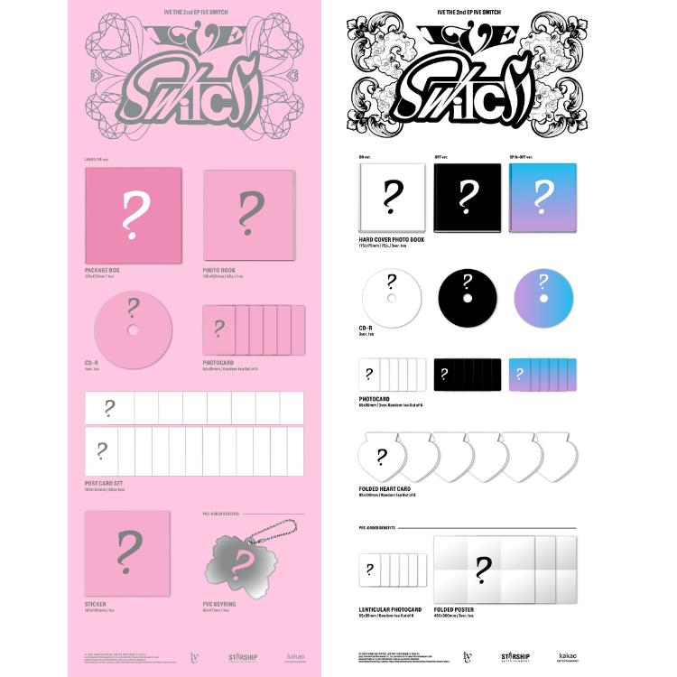 Выберите POB IVE THE 2nd EP IVE SWITCH