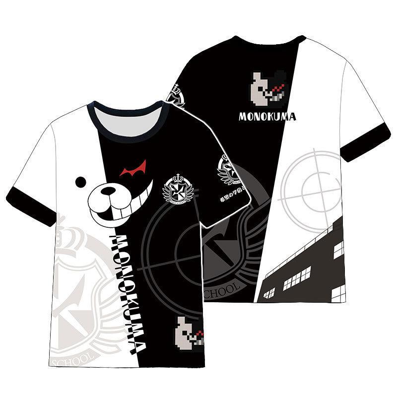 Детские футболки, футболка для мальчиков с рисунком аниме, футболка с 3D-принтом, модные повседневные топы с принтом, летняя одежда с короткими рукавами