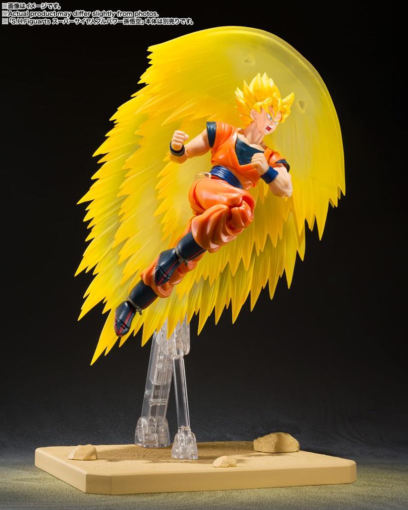 TAMASHII NATIONS Dragon Ball Z Super Saiyan Son Goku Effect Parts Set Приблизительно 150 мм окрашенная подвижная фигурка SHFiguarts - Телепортация