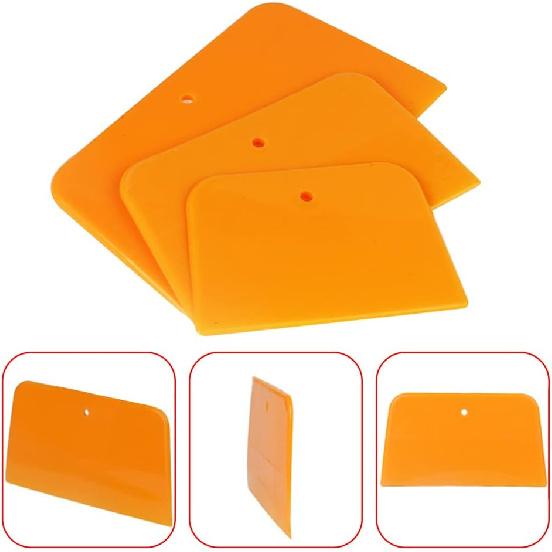 15pcs Body Filler Spreader, Hard Plastic 4/5/6 Inch Reusable Plastic Spreader Tool for Automotive Body Applying Fillers, Car Bodys Filler Spreader