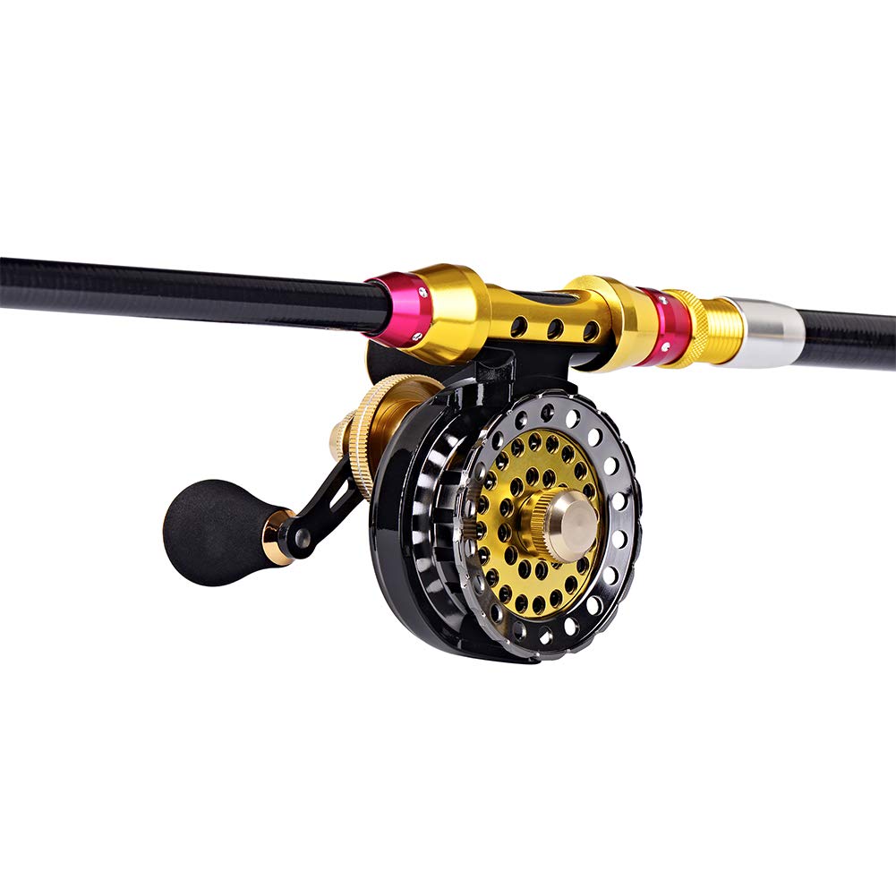 RESUNTEK Lizard Chinu Reel Fishing Raft Reel Black Sea Bream Right Handle Ice Fishing Maximum Drag Force 5kg Gear Ratio With Clutch Raft Fishing Skein