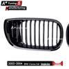 Glossy Black Grille for BMW 3 Series E46 2002-2004 4-Door