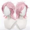 LVMEY Парик для косплея персонажа Аниме Розовый Длинный Костюм Маскарад Термостойкий Парик Костюм-парик Мероприятие Комикет Хэллоуин Школьный фестиваль Фестиваль культуры