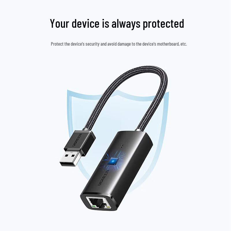 UGREEN USB 3.0 to RJ45 100Mbps Ethernet Adapter (CN version)
