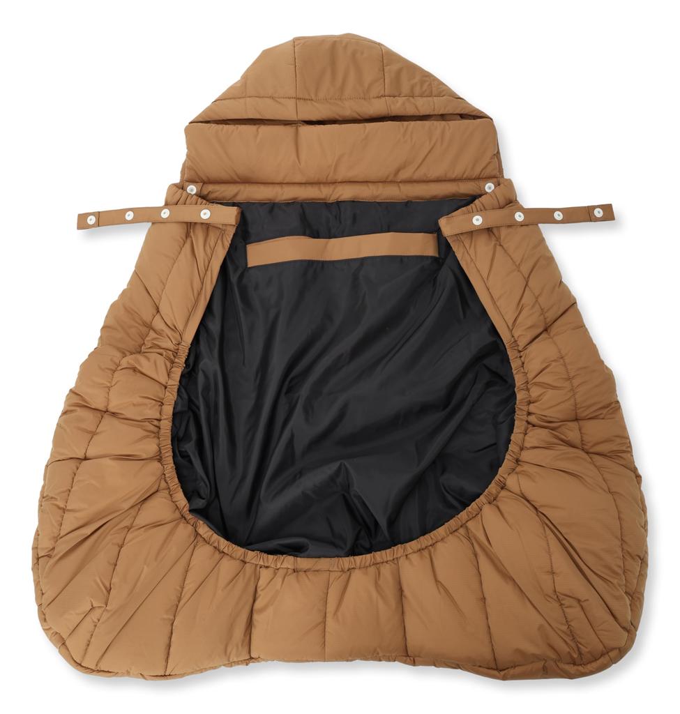 North Baby Shell Детская коляска Utility Brown [The Face] Одеяло, унисекс, переноска, прикрепленная, термо,