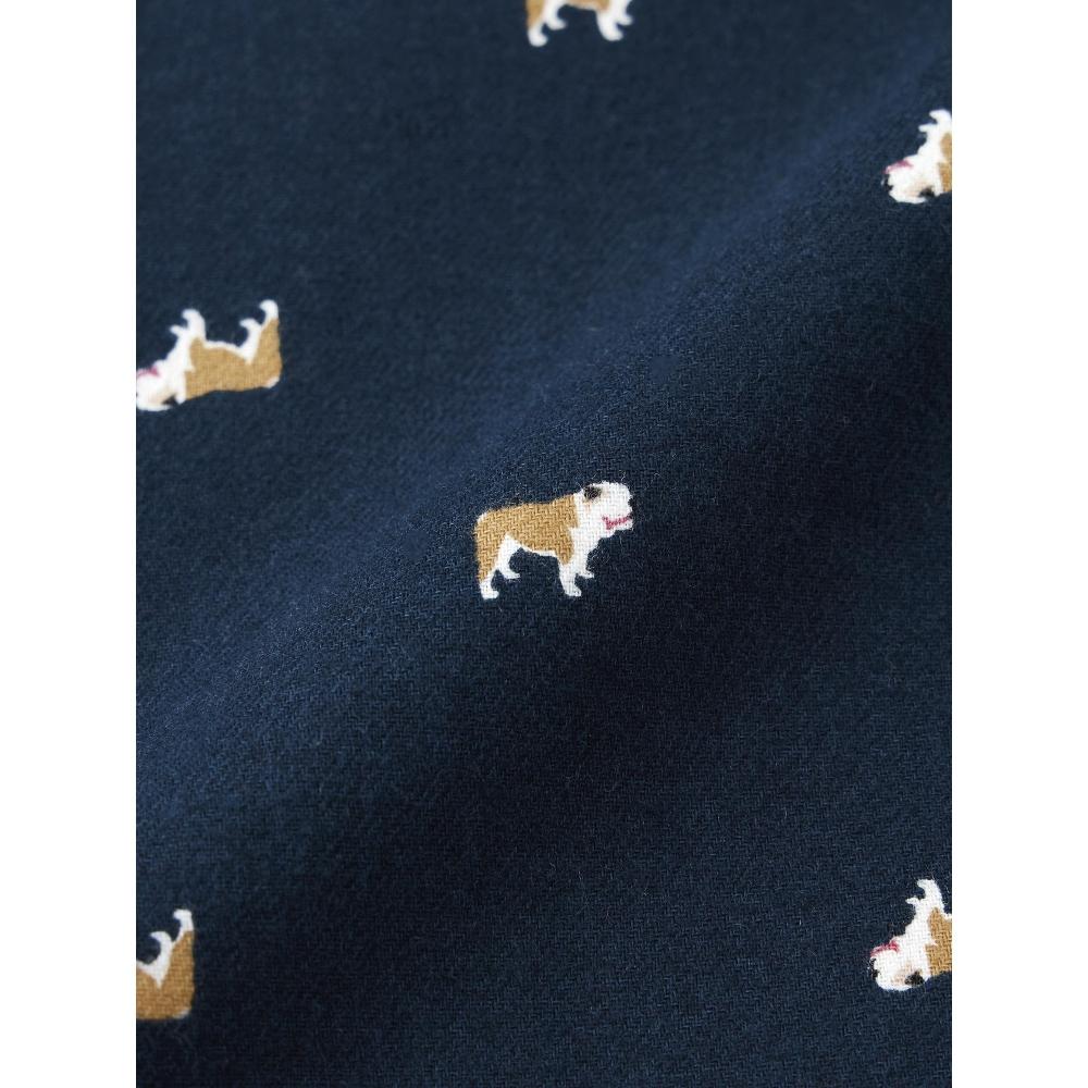 GU by Uniqlo Фланелевая пижама  Длинный рукав   Длинные брюки   Принт