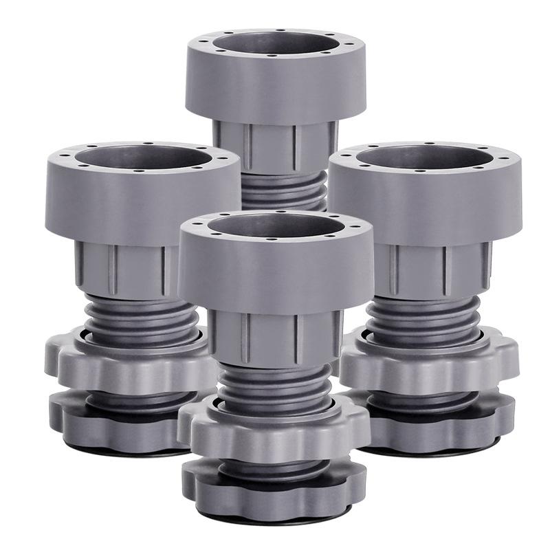 4 шт. подкладки под ножки стиральной машины, шумоподавление, амортизация, приподнятые кронштейны, мебельные нескользящие опорные демпферные подкладки Mad