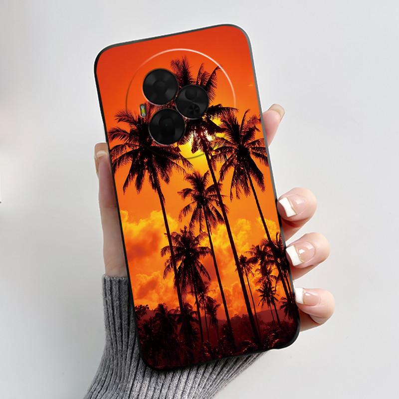 Для TCL NxtPaper 60 Ultra Чехол Роскошный Милый Кролик Любовь Забавный Черный Матовый Мягкий ТПУ Задняя Крышка Для Чехла Телефона Nxt Paper 60 Ultra