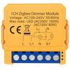 Tuya Умный WiFi/ZigBee Модуль Диммера - 1/2 Клавиши Встраиваемый Модуль Управления Освещением
