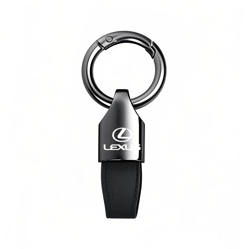 Luxury Men Women Suede/Metal Key Chain Fashion Keychain Key Ring Holder For Lexus LS LC RZ IS350 ES300 GS350 CT200h GX460 LX570