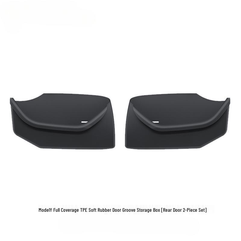 Подходит для Tesla Model Y/3 Facelift - Полностью закрывающийся коврик для отсека в двери.