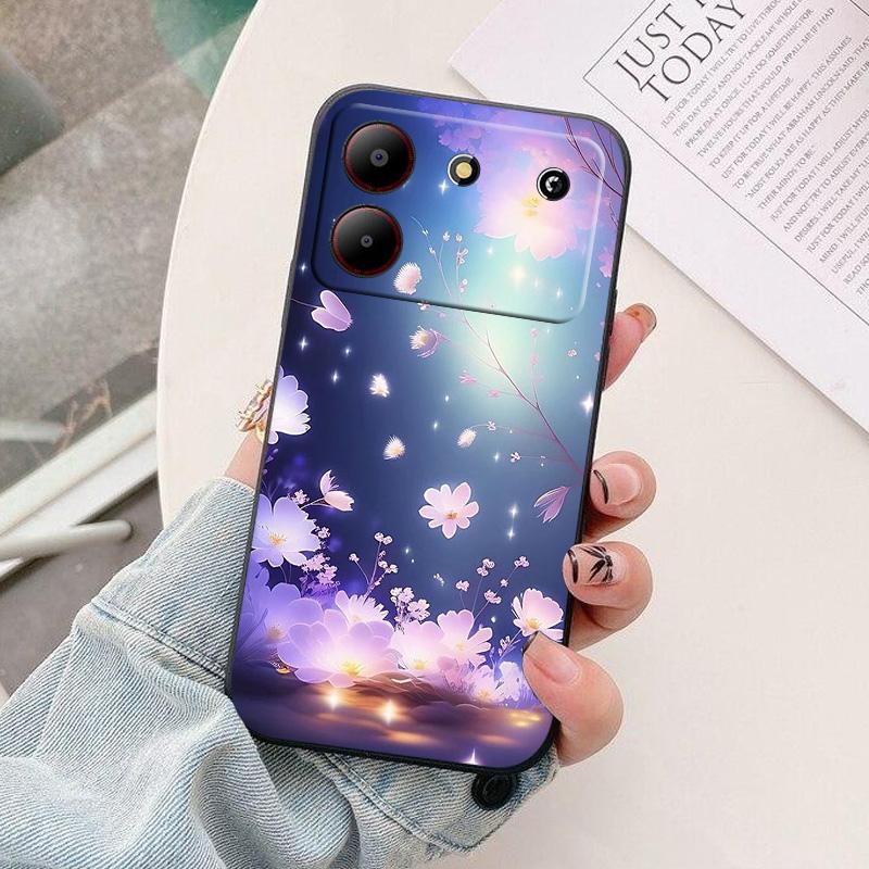 Для телефона ZTE Blade A54 4G Чехол-бампер астронавт Силиконовый Защита камеры Задняя крышка Для ZTE Blade A55 A35 A34 Funda Coque