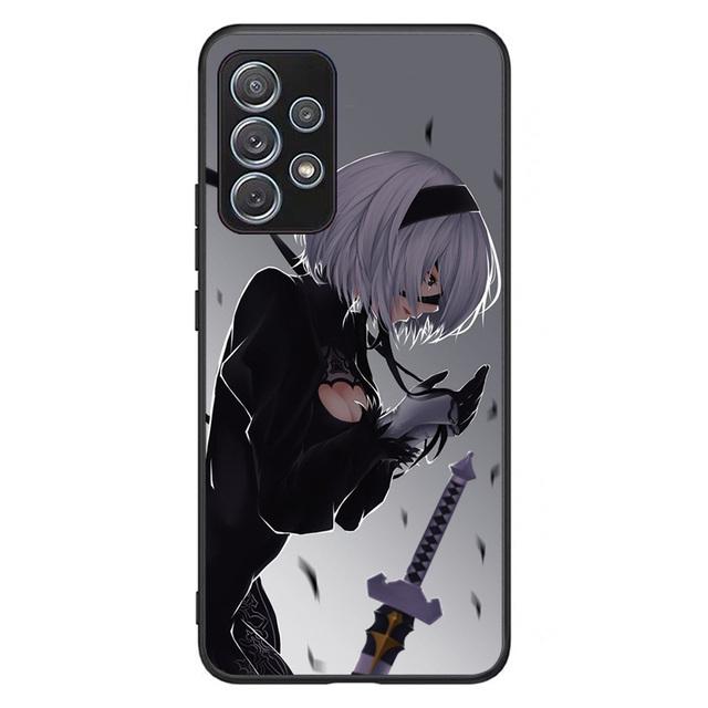 Силиконовый чехол для телефона Genshin Impact с аниме для Samsung Galaxy A03s A10 A20 A21s A31 A40 A41 A42 A50 A51 A52 A70 A71 A72 A32 A82