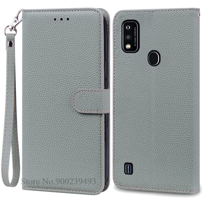 A51 Case For ZTE Blade A51 Case Soft Silicone Leather Flip Wallet Case For ZTE Blade A51 Case Back Cover Coque Fundas Etui