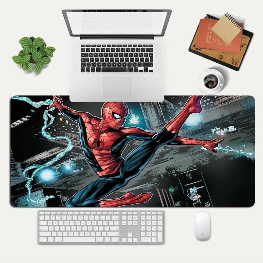 Cool-S-Spidermanes Mousepad Large XXL Thickened Mouse Pad Oversized Gaming Keyboard Notebook Table Mat