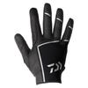 Black L [Daiwa] Wear/Gloves DG-7124W