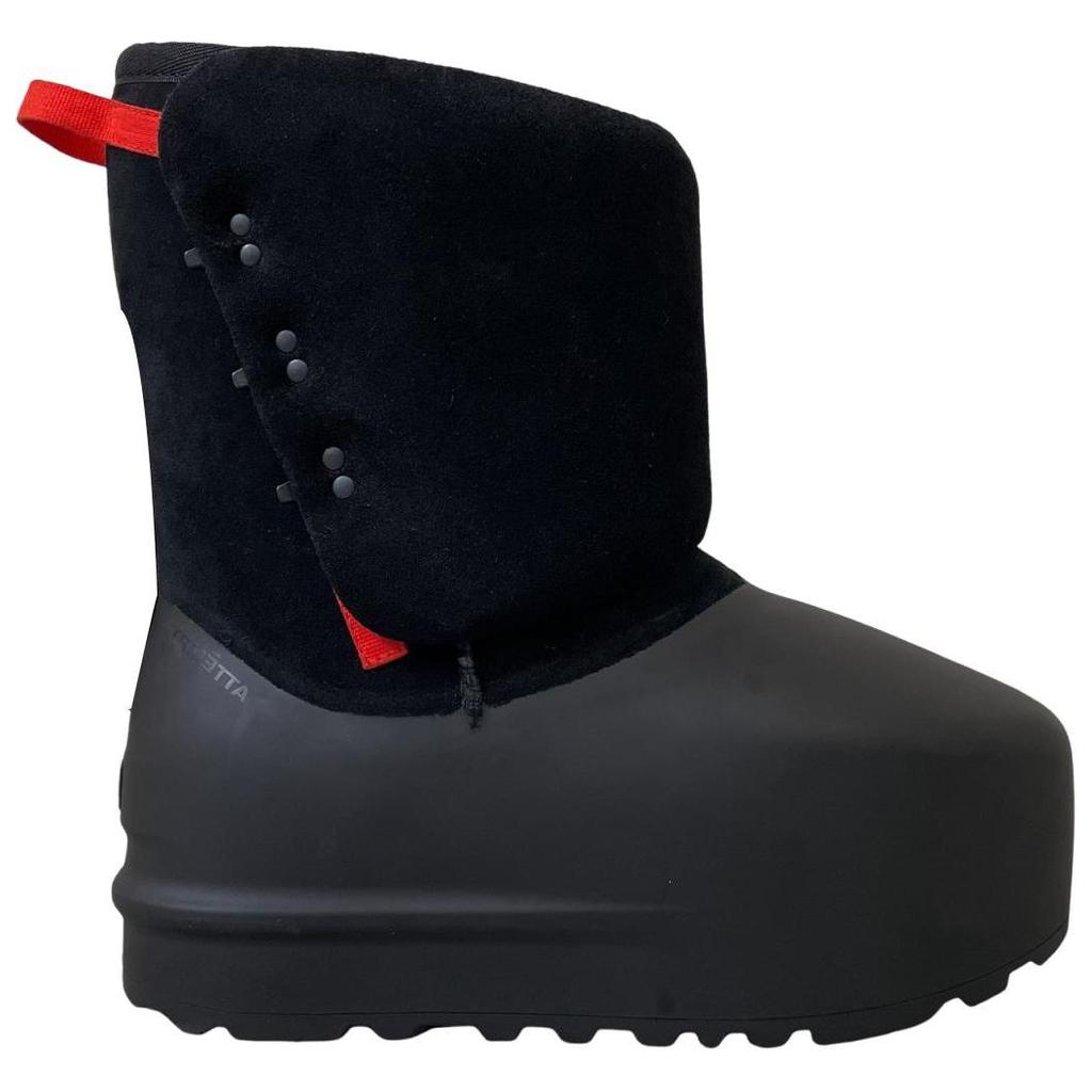 UGG Attempt X Crispy Puff 2.0 удобные повседневные короткие зимние ботинки унисекс черные 1171690-BLK