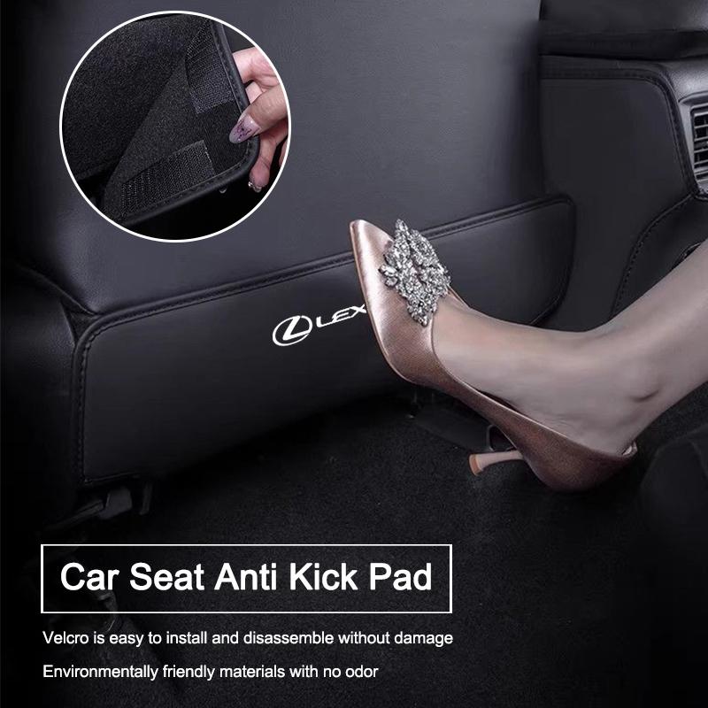 Car Seat Anti-Kick Pad Seat Durable Waterproof Anti-fouling Protector Mat For Lexus 2013-2023 IS RX CT NX IS250 NX200 ES200 AEK1