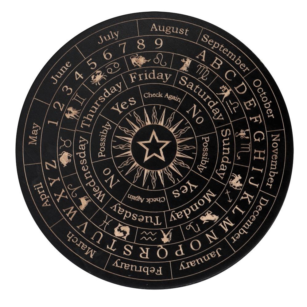 Магические Медитационные Звездные Маятниковые Доски Тарелка для Принятия Решений Доска для Сообщений Доска для Лозоходства Гадательная Доска
