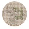 TV Anime On Titan The Final 10th Edition Leather Coaster ND "Attack Season" [Jean]