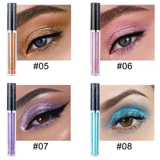 Long Lasting Cosmetic 12 Colors Single Makeup Eyeshadow for Women