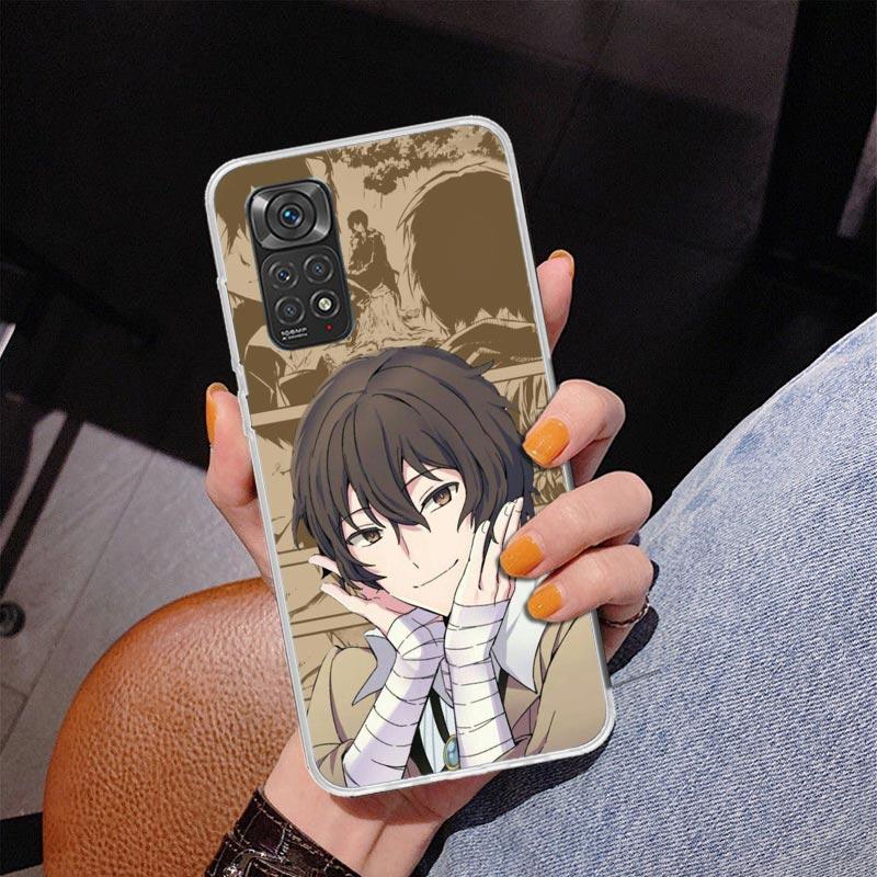 Чехол для телефона Bungo Stray Dogs Дазай для телефона для Xiaomi Redmi Note 15 14 14S 13 Pro Plus 12 12S 11S 11E 10S 10 11T 5G Уникальный