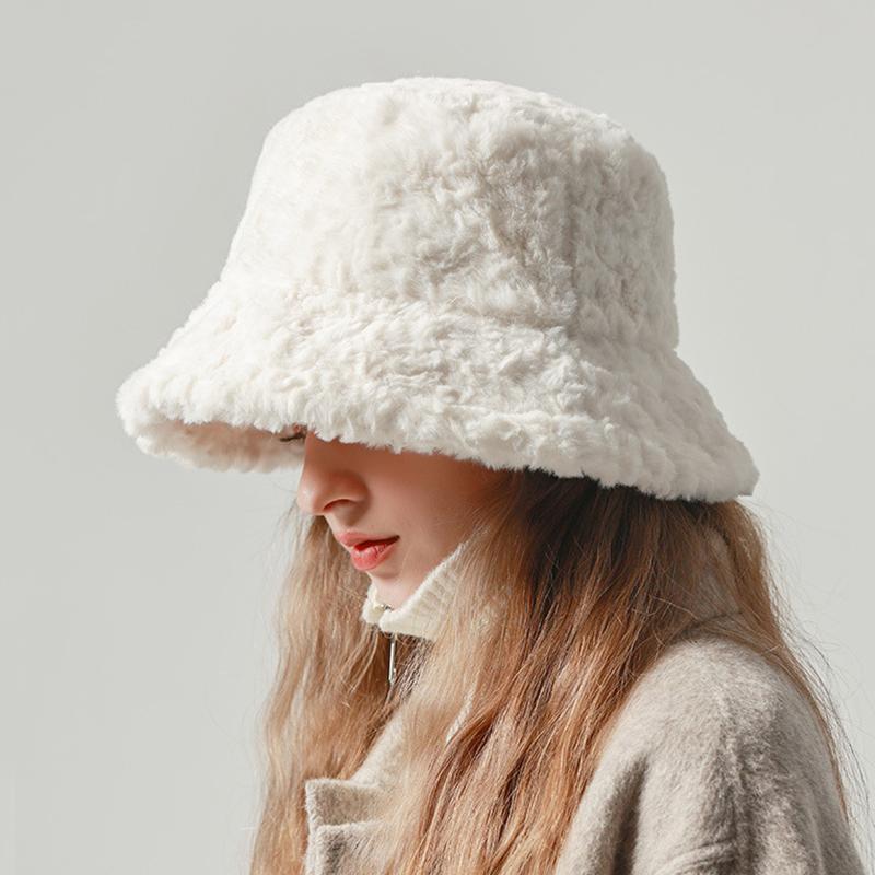 WTEMPO 1 шт., однотонные теплые панамы, женские новые зимние мягкие универсальные плюшевые рыбацкие шапки, подходящие для езды на велосипеде и пешего туризма