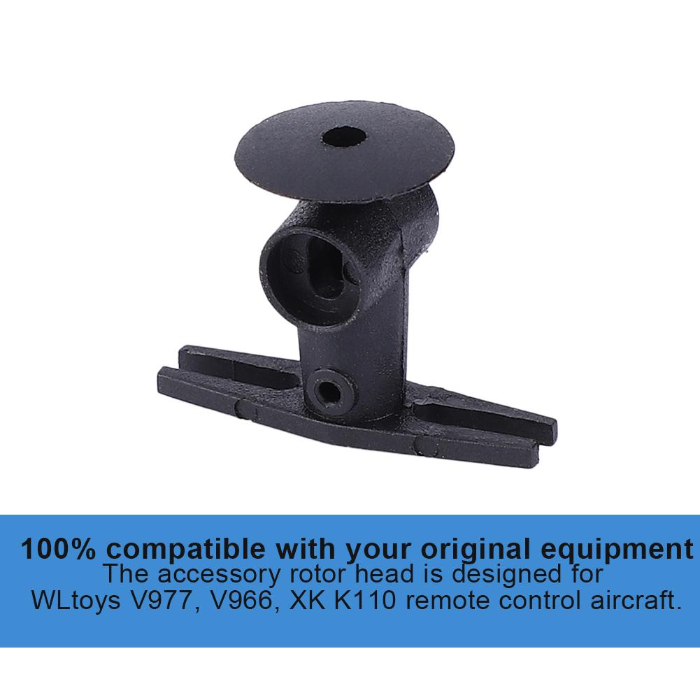 RC Accessories 2PCS Rotor Head Fit for WLtoys V977 V966 XK K110 Remote Control Aircraft