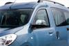 Накладки на зеркала (2 шт, нерж.) Carmos - Турецкая сталь для Renault Dokker 2013-2022 гг