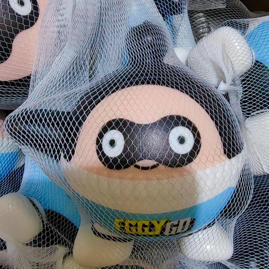 Стакан-неваляшка с песком в виде яйца собаки шиба-ину: Забавная игрушка для декомпрессии