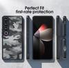 Прочный тактический камуфляжный чехол с ремешком для Meizu 21 Pro