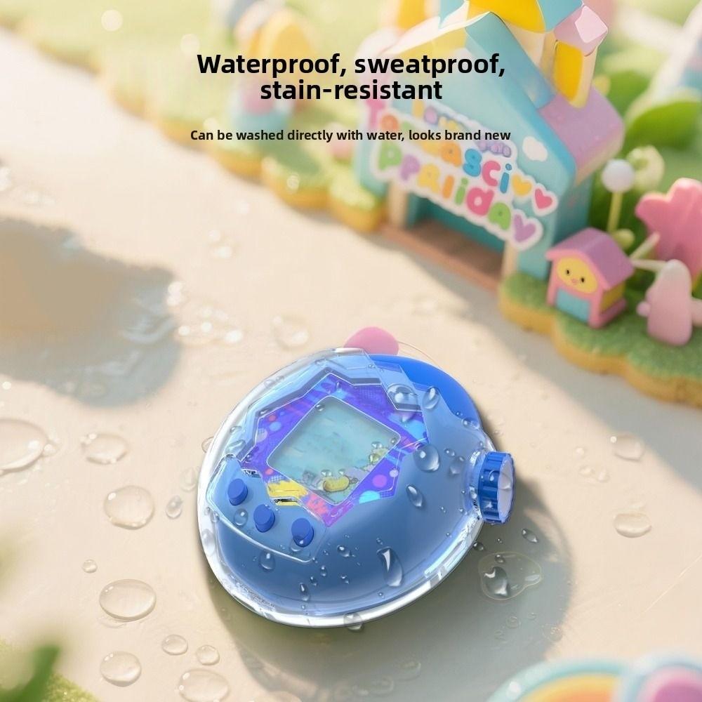 Crystal PC Hard Shell Transparent Clear Cover for Tamagotchi Paradise Game Console Accessories